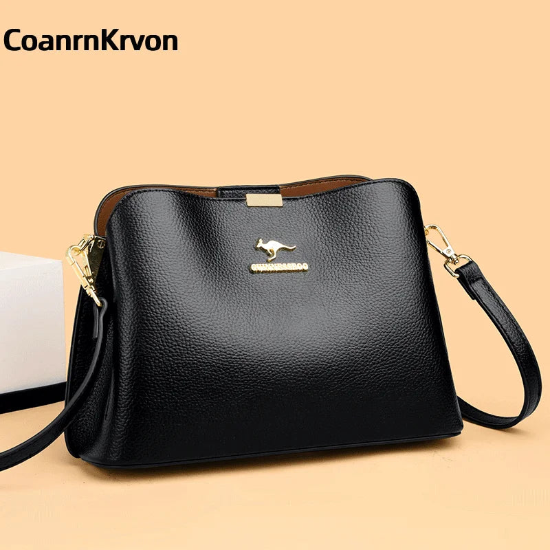 Elegant Designer Shoulder Bucket Crossbody Bag For Women