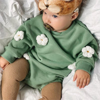 2024 New Unisex Cute Cloud Pattern Baby Romper