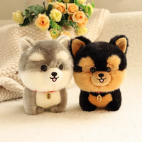 Adorable Furry Lifelike Plush Toy Stuffed Big Head Kawaii Animal