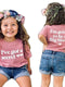 I'm going to be a big sister/brother Print T-shirt Children Tops