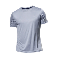 Multicolor Quick Dry Short Sleeve Sport T Shirt