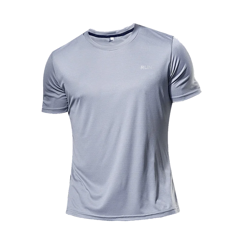 Multicolor Quick Dry Short Sleeve Sport T Shirt