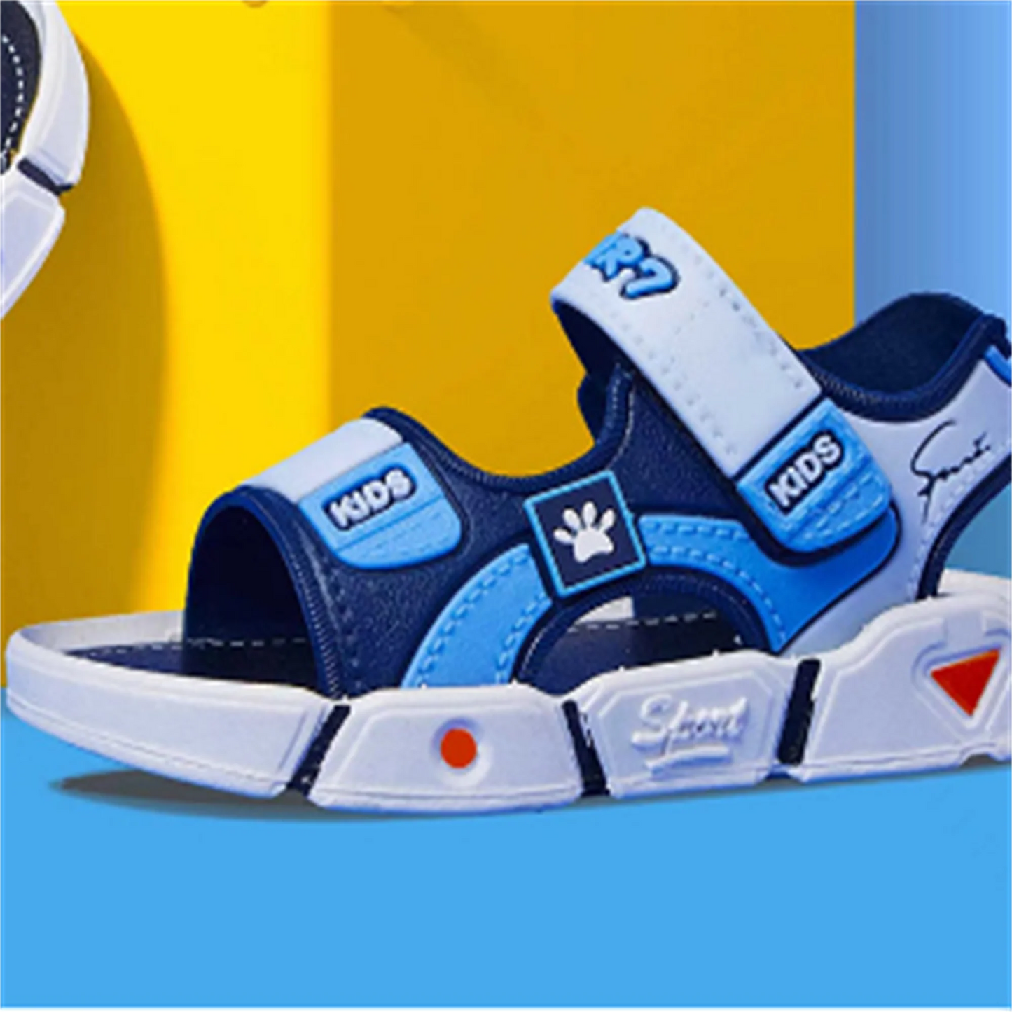 Unisex beach style sandals for kids