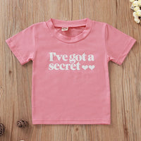 I'm going to be a big sister/brother Print T-shirt Children Tops