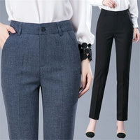 New Formal Pencil Ankle-length High Waist Pants For Women