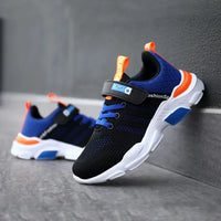 Boys Lightweight Breathable Mesh Sneakers