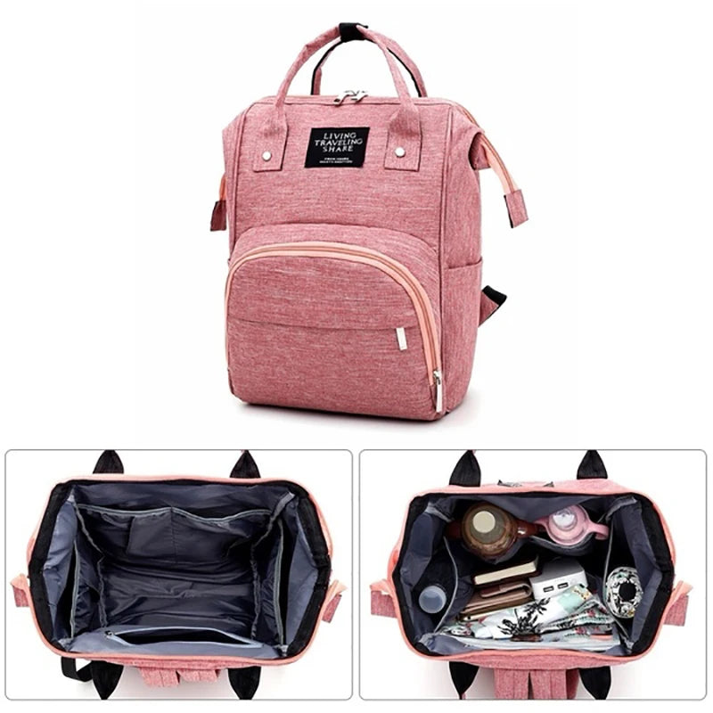 Multi-Function Waterproof Outdoor Travel Diaper Bags for Baby Care