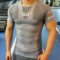 Men's Quick Dry Fitness Tight Gym Compression T-shirt