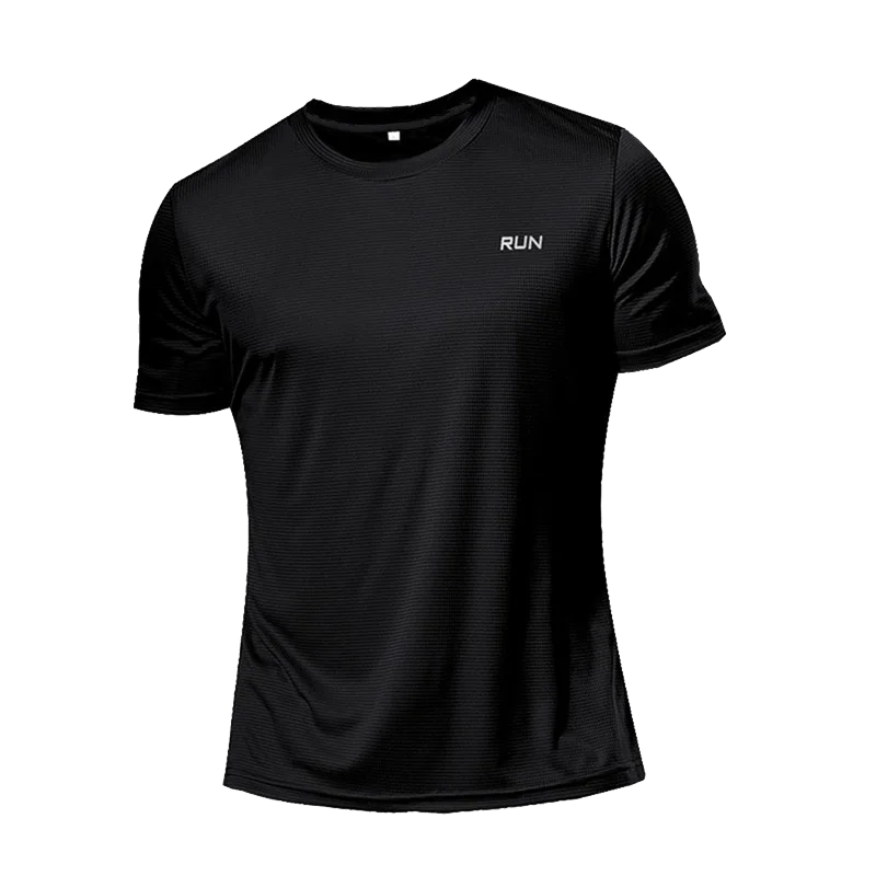 Multicolor Quick Dry Short Sleeve Sport T Shirt