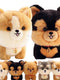 Adorable Furry Lifelike Plush Toy Stuffed Big Head Kawaii Animal