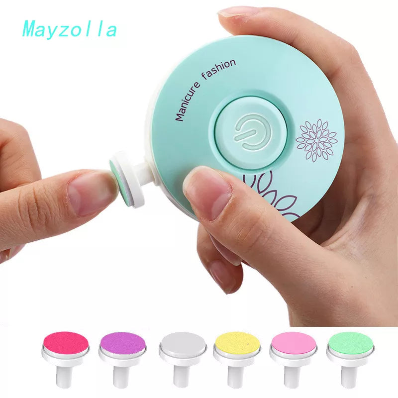 Electric Baby Nail Trimmer Polisher Tool