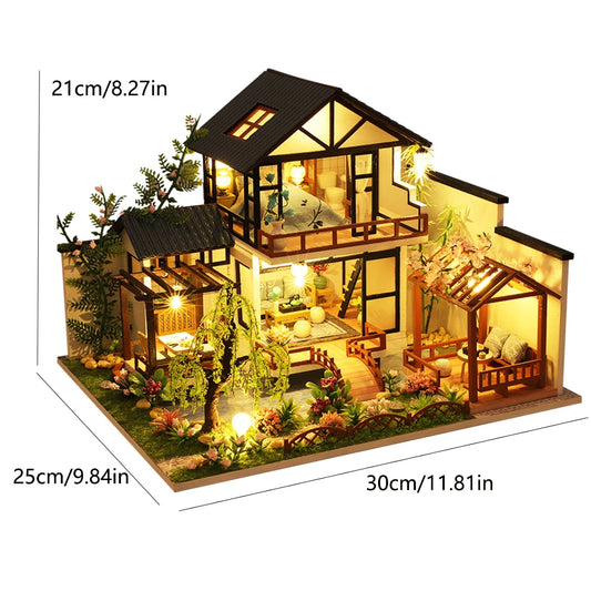 Building Model Doll House 3D Puzzle Mini DIY Kit