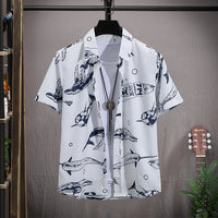 Men's Hawaiian Beach Summer Vacation Travel Outfit