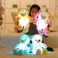 32-50cm Luminous Creative Light Up LED Teddy Bear Stuffed Animals Plush Toy