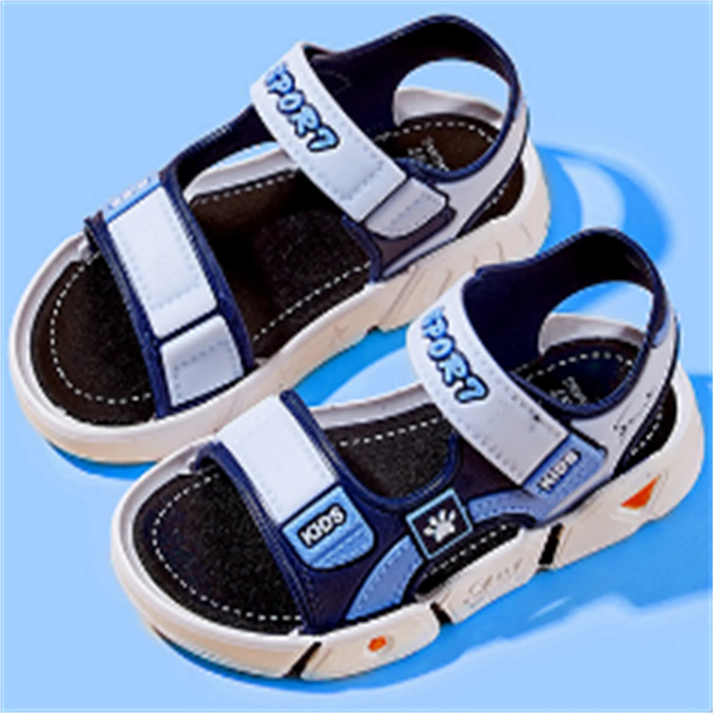 Unisex beach style sandals for kids