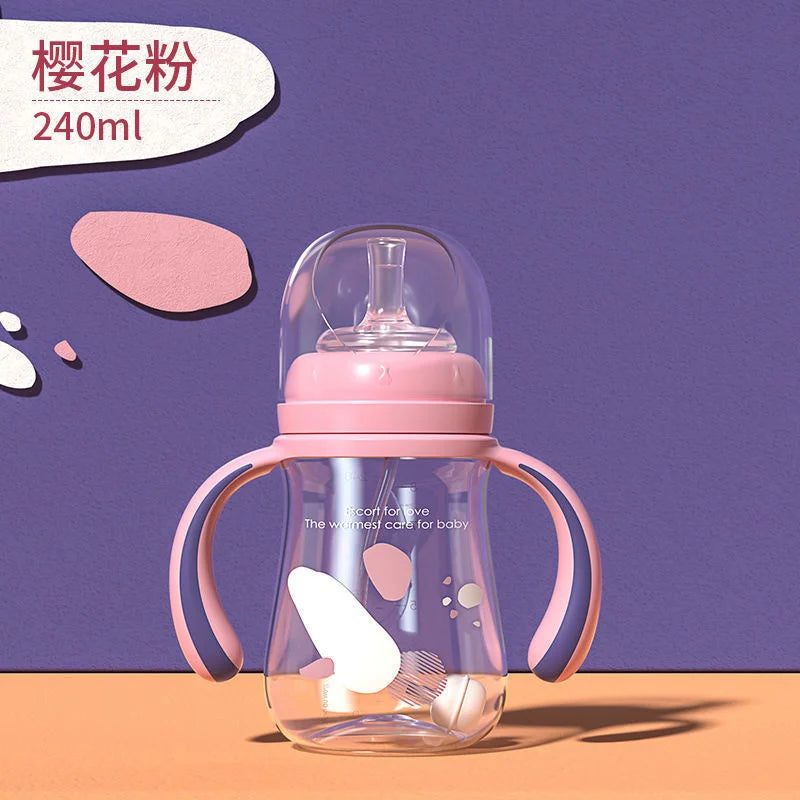 3 in 1 Baby Feeding Heat Resistant Duckbill Bottle