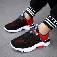 Boys Lightweight Breathable Mesh Sneakers