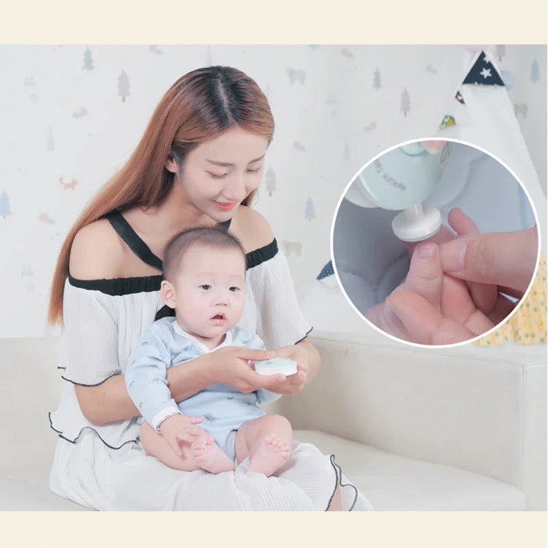 Electric Baby Nail Trimmer Polisher Tool