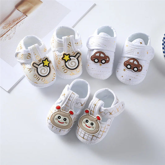 0-12 Month Baby Girl Boy Shoes First Walkers