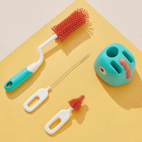 Silicone Brush for Baby Bottle Pacifier Cleaning