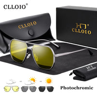 Unisex CLLOIO Anti-glare Day Night Vision Polarized Glasses