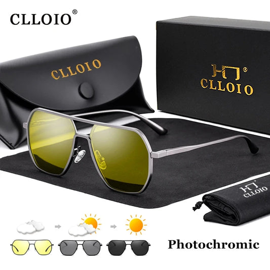 Unisex CLLOIO Anti-glare Day Night Vision Polarized Glasses