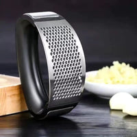 Stainless Steel Manual Garlic Mincer Gadget