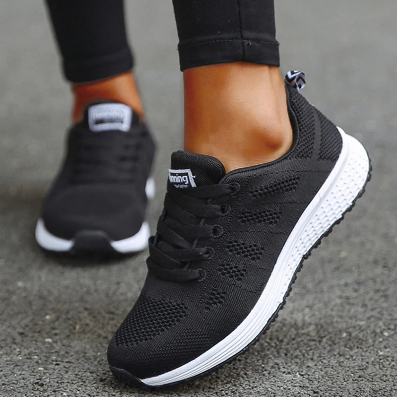 Women's Sneakers 2024 New Fashion Breathable Trainers