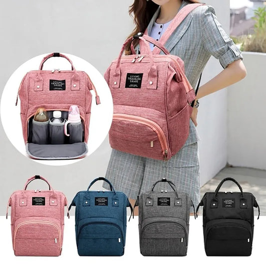 Multi-Function Waterproof Outdoor Travel Diaper Bags for Baby Care