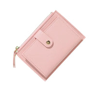 Simple Wallets PU Leather Purse for Women