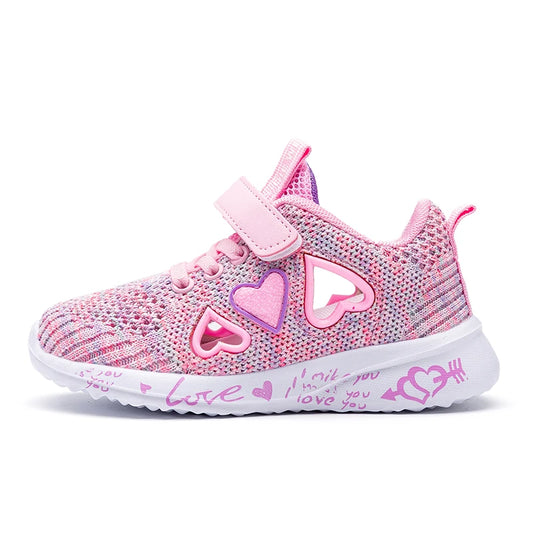 2024 Girls Casual Light Mesh Sneakers