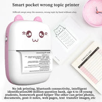 Portable Mini Bluetooth WiFi Label Printer