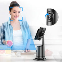 Auto Face Tracking Tripod, No App Required, 360° Rotation Face