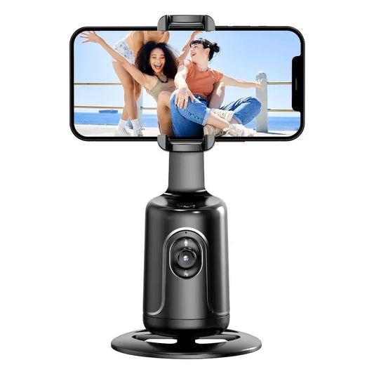 Auto Face Tracking Tripod, No App Required, 360° Rotation Face