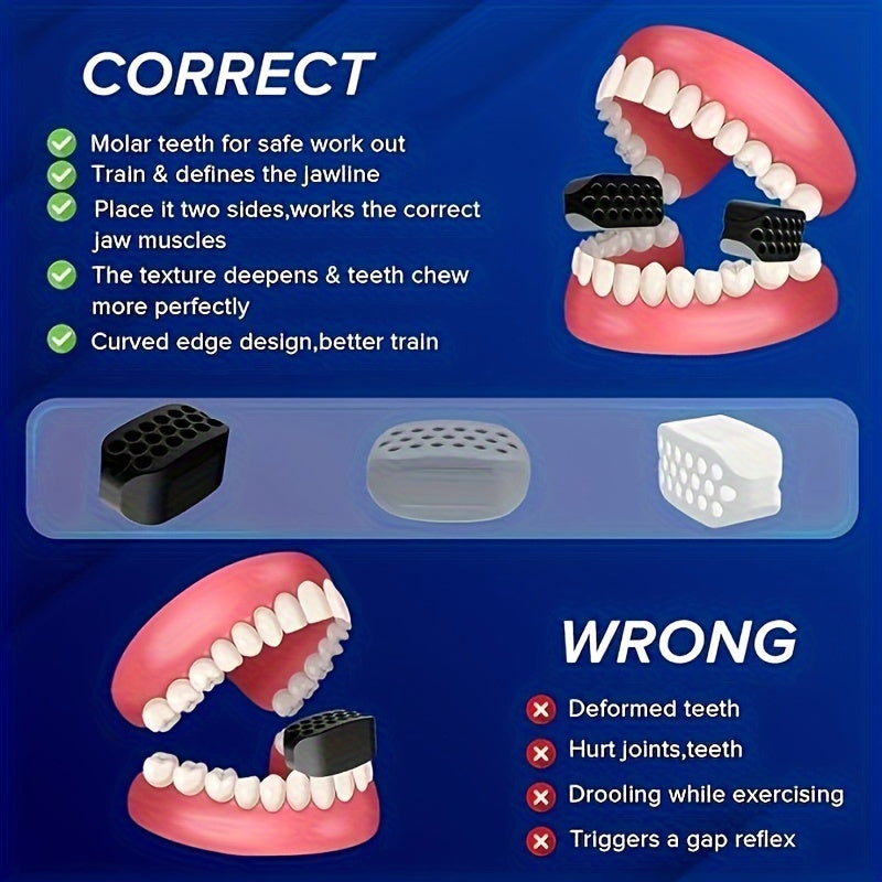 Silicone Jawline Chiseler Set